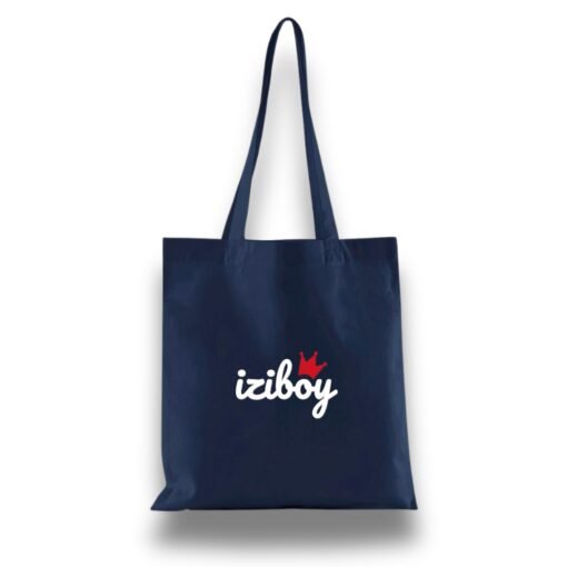 sac en coton bio avec le logo iziboy