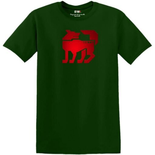 Alternative view of T-Shirt Red Wolf