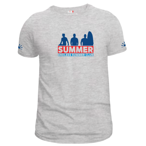 T-shirt Summer Club Gris