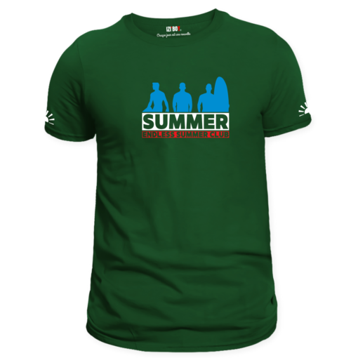 T-shirt Summer Club Vert Forêt