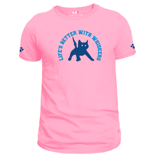 T-shirt cat rose