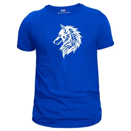 Alternative view of T-Shirt Loup Tribal