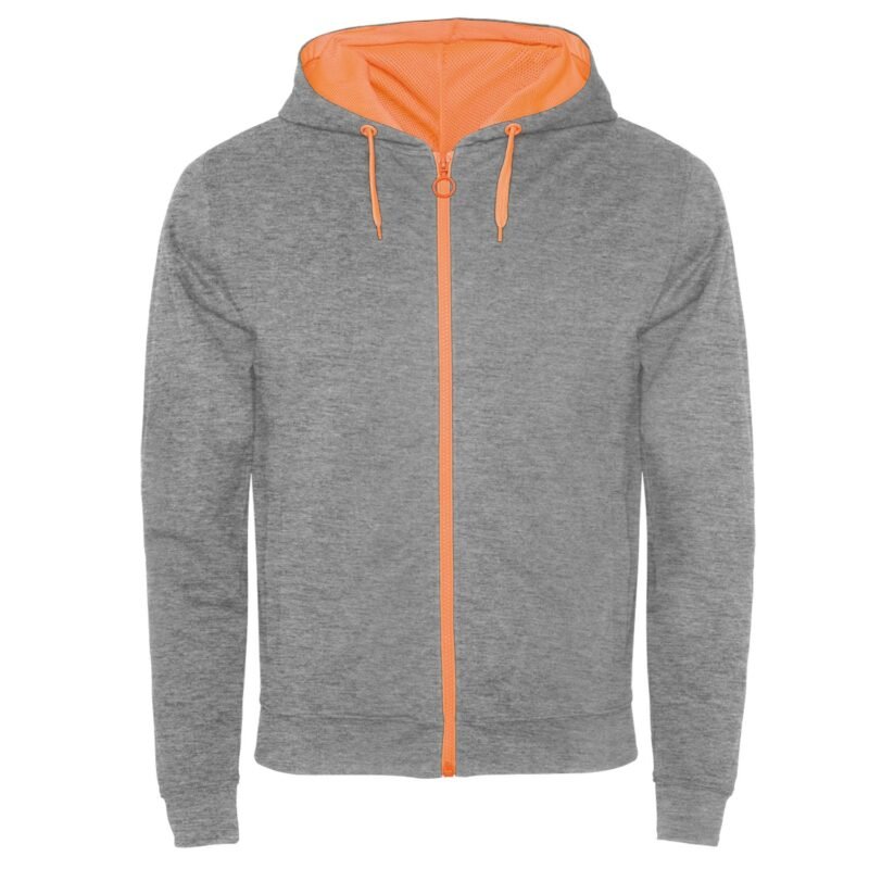 Sweat Zippé gris
