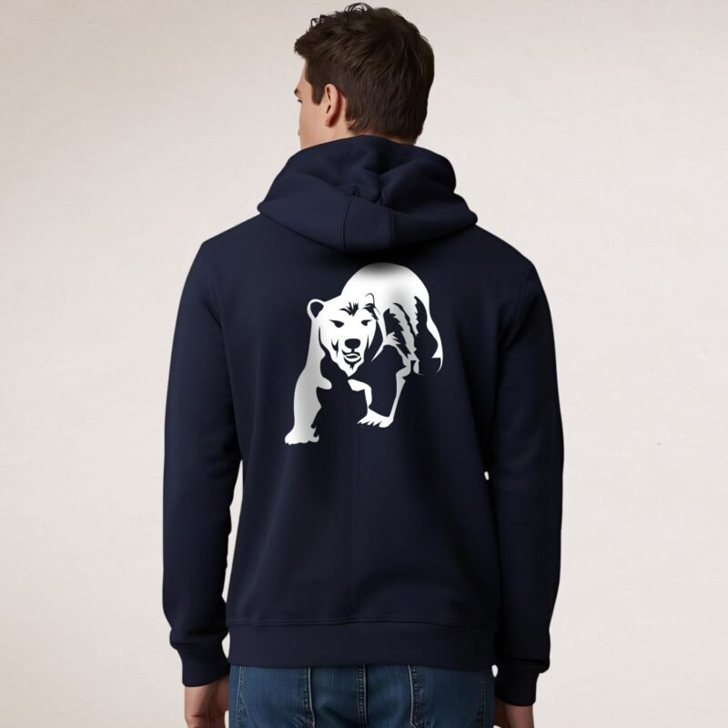 Sweat Zippé Artic Mood bleu