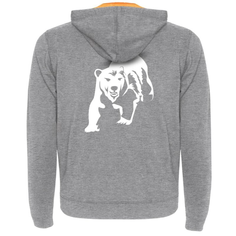 Sweat Zippé Artic Mood gris