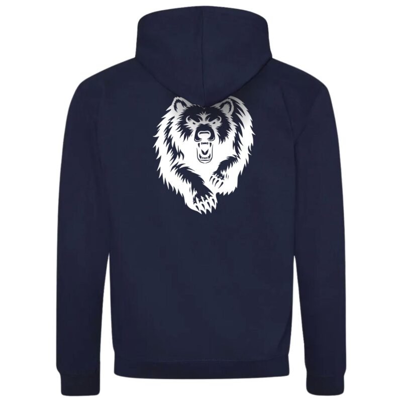 Sweat Zippé Bear With Me Bleu