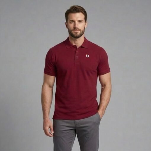 Alternative view of Polo Brodé L'Héritage