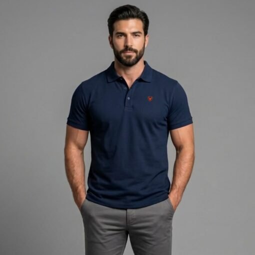 Polo Brodé Bull Paradise