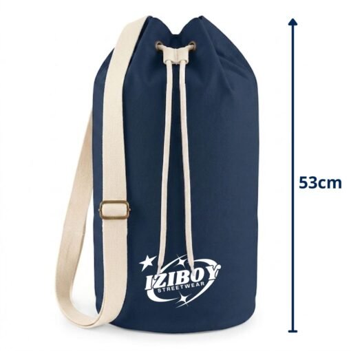 Sac Marin en Coton Bio Varsity