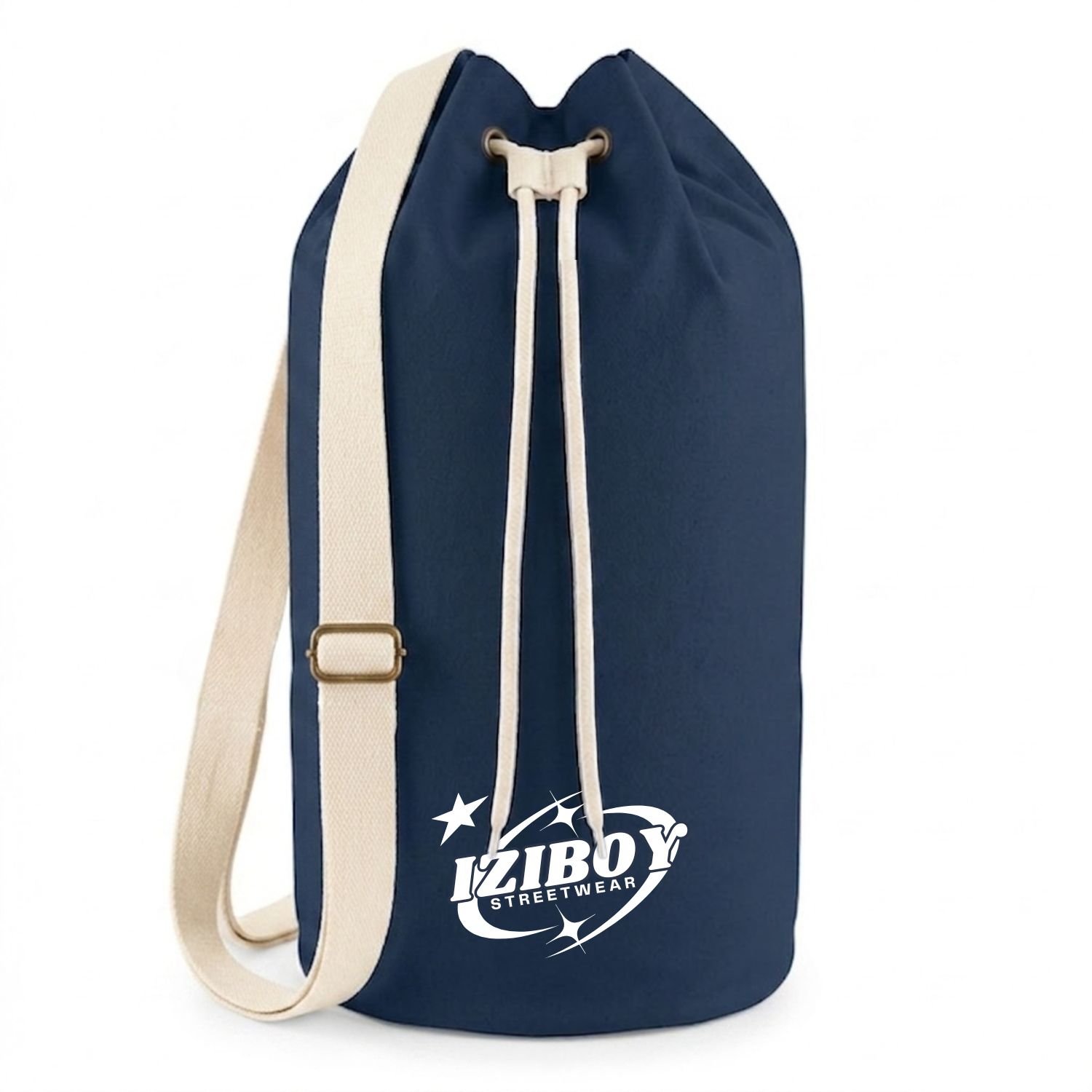 Sac Marin en Coton Bio Varsity – Image 2