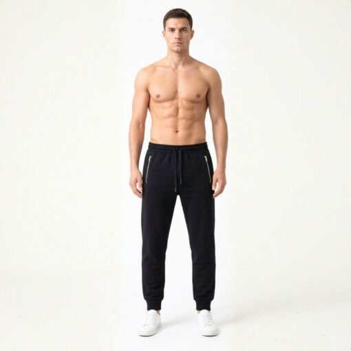Jogging Slim Effet Satin