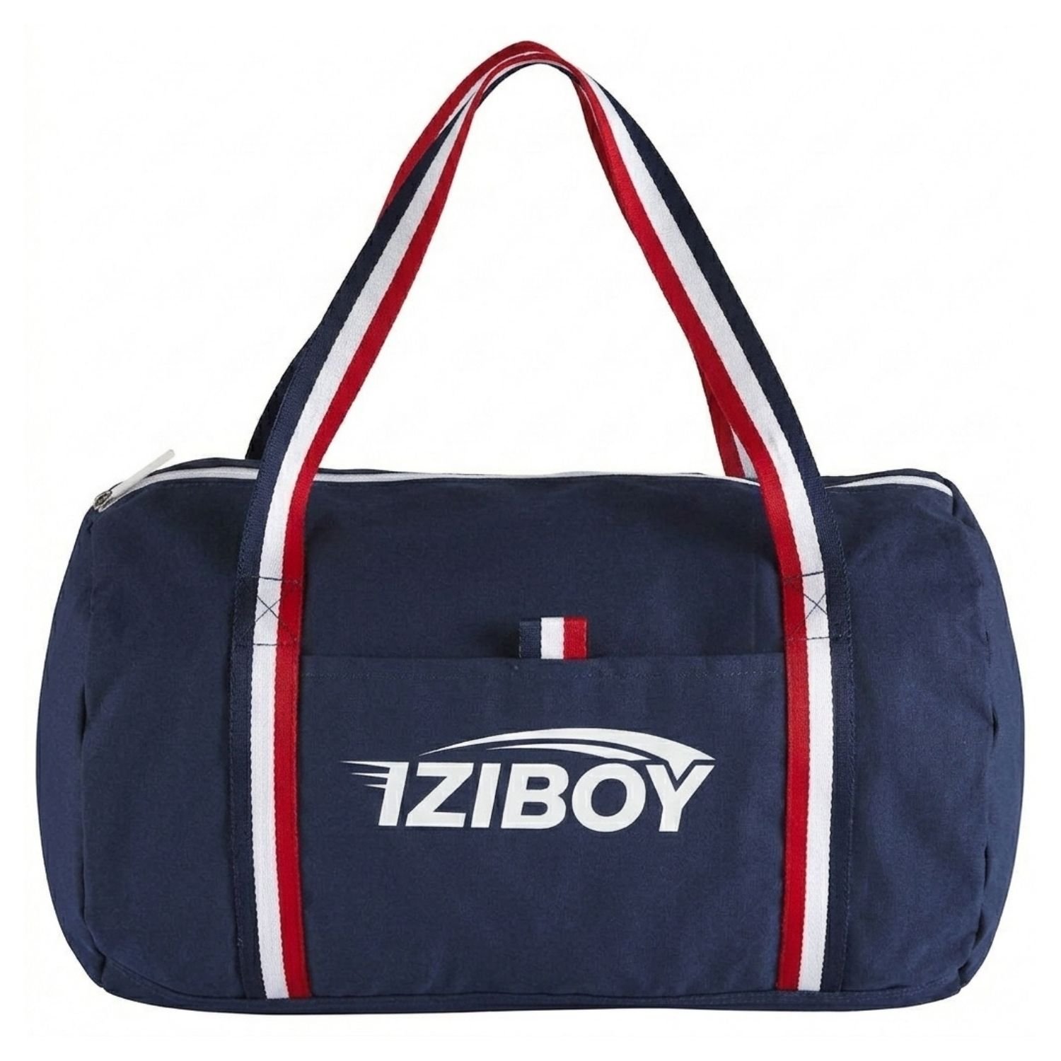 Sac Polochon Tricolore en Coton